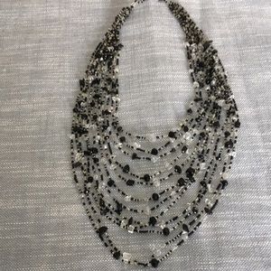 Hand-beaded necklace